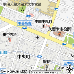 吉戸質店周辺の地図