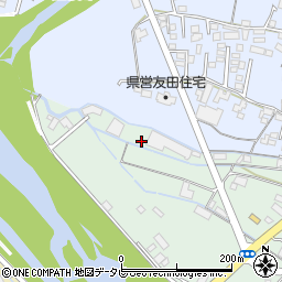 大分県日田市庄手856周辺の地図