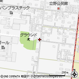 佐賀県神埼郡吉野ヶ里町立野842周辺の地図