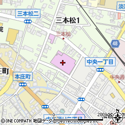 日田市民文化会館（パトリア日田）周辺の地図