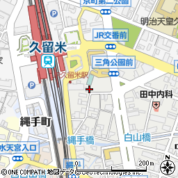 株式会社駅前不動産ＪＲ久留米店周辺の地図