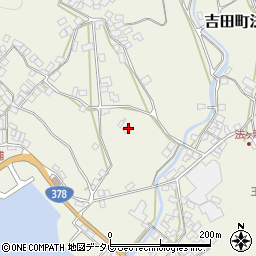 愛媛県宇和島市吉田町法花津2-113周辺の地図
