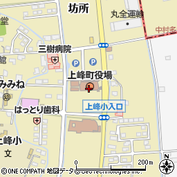 佐賀県上峰町（三養基郡）周辺の地図