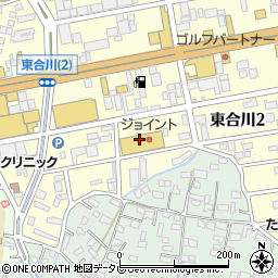 ジョイント久留米店周辺の地図