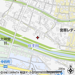 大分県日田市新治町121-3周辺の地図