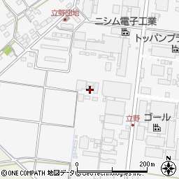 佐賀県神埼郡吉野ヶ里町立野861周辺の地図