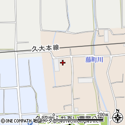 福岡県久留米市草野町吉木56周辺の地図