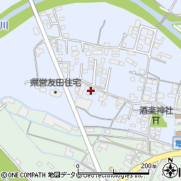 有限会社大口土木　日田事務所周辺の地図