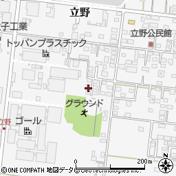 佐賀県神埼郡吉野ヶ里町立野813周辺の地図