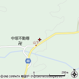 大分県玖珠郡玖珠町山下829周辺の地図