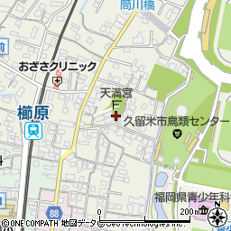 南薫公園周辺の地図