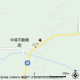 大分県玖珠郡玖珠町山下828周辺の地図