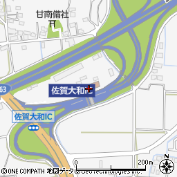 西日本高速道路株式会社九州支社　佐賀高速道路事務所周辺の地図
