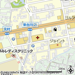 龍王館 合川店周辺の地図
