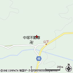 大分県玖珠郡玖珠町山下832周辺の地図