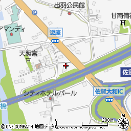 フラット７　イオンモール佐賀大和店周辺の地図