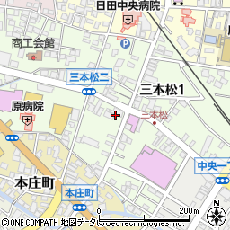 西日本シティ銀行日田支店周辺の地図