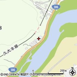 大分県日田市友田3984周辺の地図