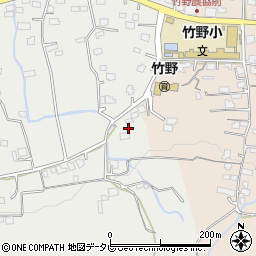 福岡県久留米市田主丸町中尾1956周辺の地図