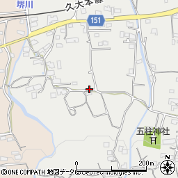 福岡県久留米市田主丸町中尾1440周辺の地図