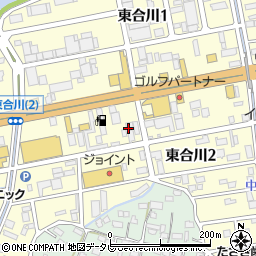 ファミリーマート久留米東合川２丁目店周辺の地図