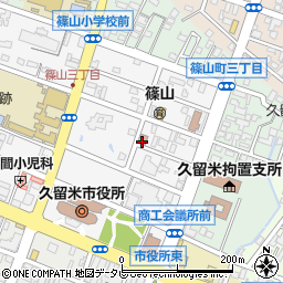 篠山コミュニティセンター周辺の地図