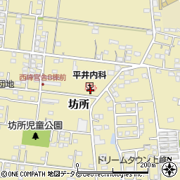 平井内科周辺の地図