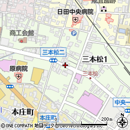 ａｐｏｌｌｏｓｔａｔｉｏｎ日田ＳＳ周辺の地図