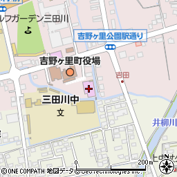 吉野ヶ里町町民温水プール周辺の地図