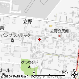 佐賀県神埼郡吉野ヶ里町立野654周辺の地図