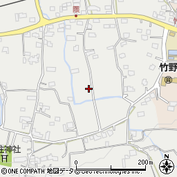 福岡県久留米市田主丸町中尾1937周辺の地図