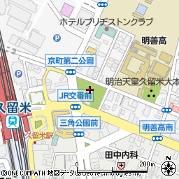 京町第2公園周辺の地図