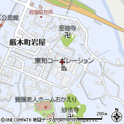 株式会社東和コーポレーション　佐賀工場周辺の地図