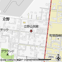 佐賀県神埼郡吉野ヶ里町立野599周辺の地図