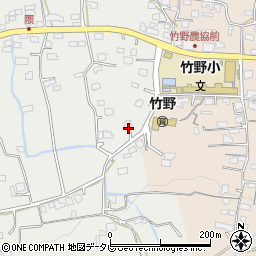 福岡県久留米市田主丸町中尾1892周辺の地図