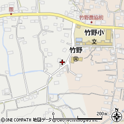 福岡県久留米市田主丸町中尾1894周辺の地図