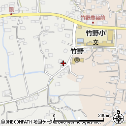 福岡県久留米市田主丸町中尾1894周辺の地図