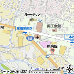 日田郵便局　荷物集荷周辺の地図