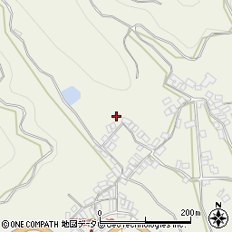 愛媛県宇和島市吉田町法花津2-66周辺の地図