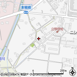 佐賀県神埼郡吉野ヶ里町立野549周辺の地図