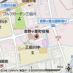佐賀県神埼郡吉野ヶ里町周辺の地図