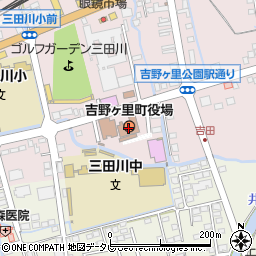 佐賀県吉野ヶ里町（神埼郡）周辺の地図