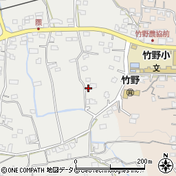 福岡県久留米市田主丸町中尾1909周辺の地図