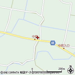 大分県玖珠郡玖珠町山下1991周辺の地図