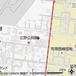 佐賀県神埼郡吉野ヶ里町立野586周辺の地図