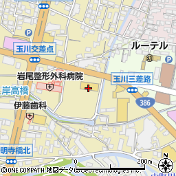 ローソン日田玉川町店周辺の地図