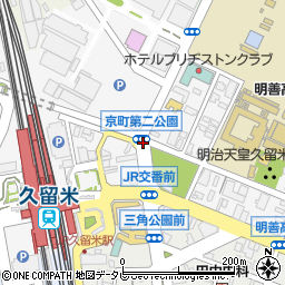 京町第二公園周辺の地図