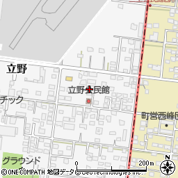 佐賀県神埼郡吉野ヶ里町立野583周辺の地図