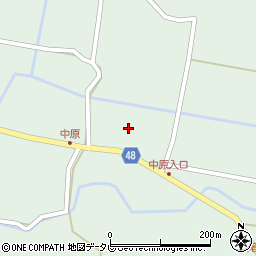 大分県玖珠郡玖珠町山下2023周辺の地図