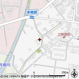 佐賀県神埼郡吉野ヶ里町立野712周辺の地図